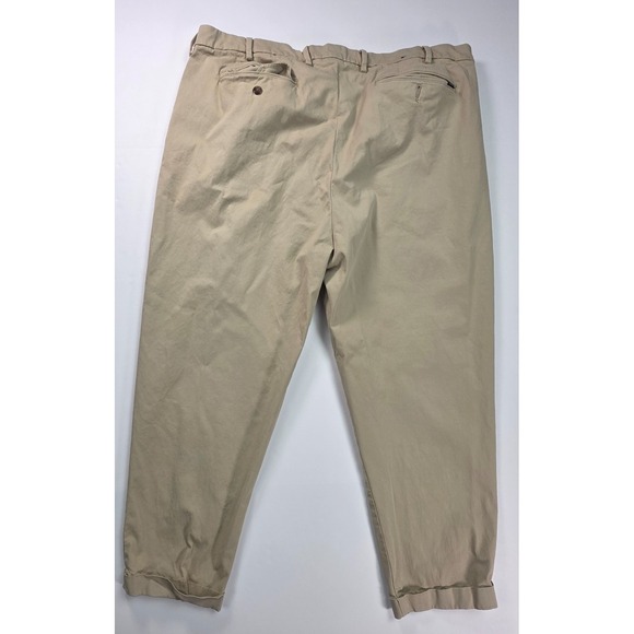 Mens Polo Ralph Lauren Beige Wynton Stretch Slim Tapered Fit W40xL30 Chino - Picture 6 of 7